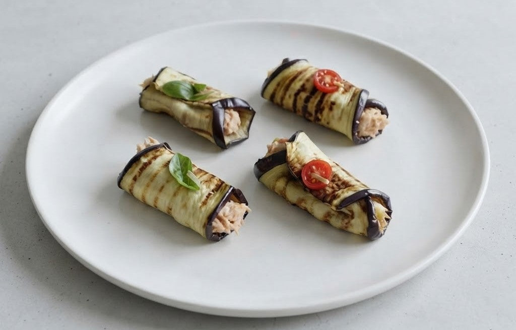 Tacos di melanzana e tonno Miano SRL