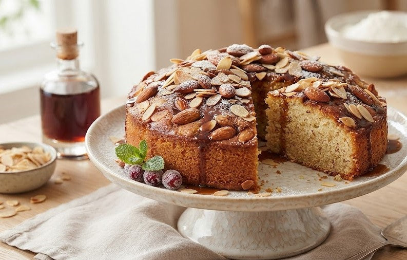 Yogurt cake mandorla e rhum Miano SRL