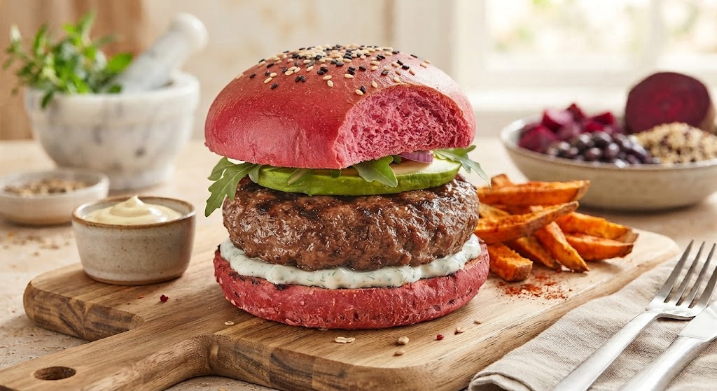 Hamburger alla barbabietola Miano SRL