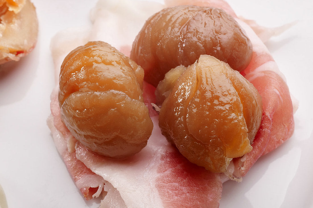 Bocconcini di pancetta e marroni “al naturale” Miano SRL