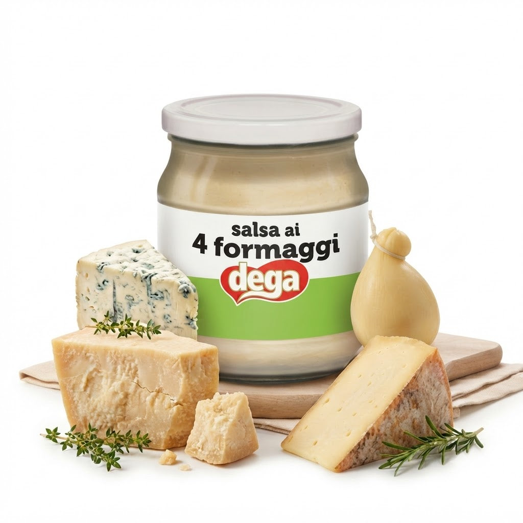 Salsa ai 4 formaggi 540gr|DEGA Dega