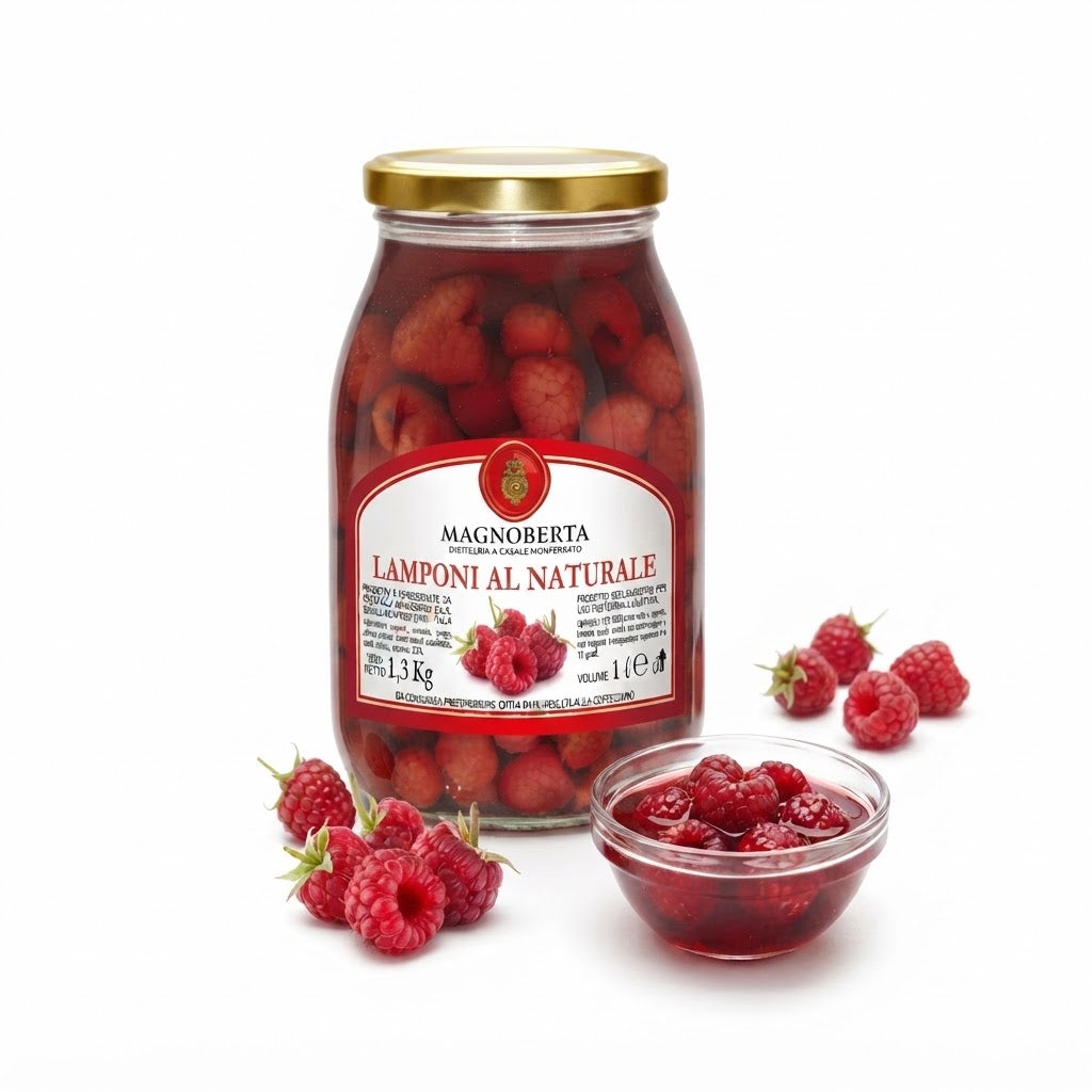 Lamponi al naturale 1.3 Kg| MAGNOBERTA Magnoberta
