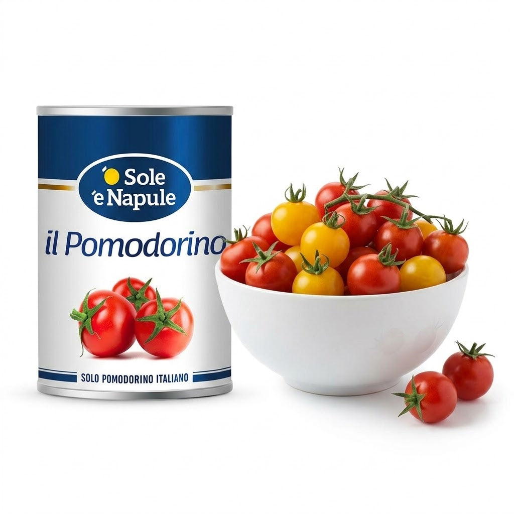 Pomodorino strappo 400gr| 'O SOLE 'E NAPULE 'O Sole 'e Napule