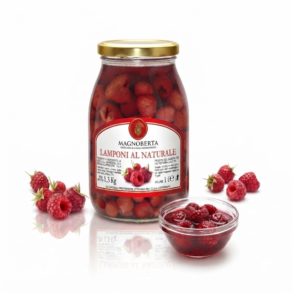 Lamponi al naturale 1.3 Kg| MAGNOBERTA Magnoberta