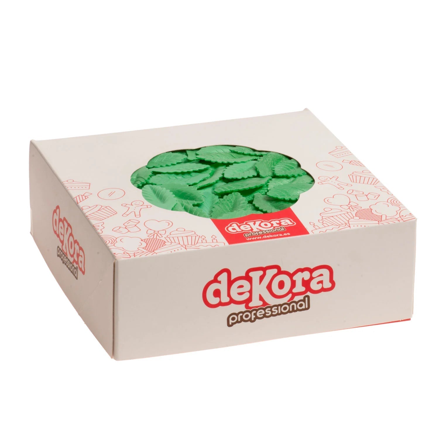 Foglia in cialda verde scuro 1000pz| DEKORA Dekora