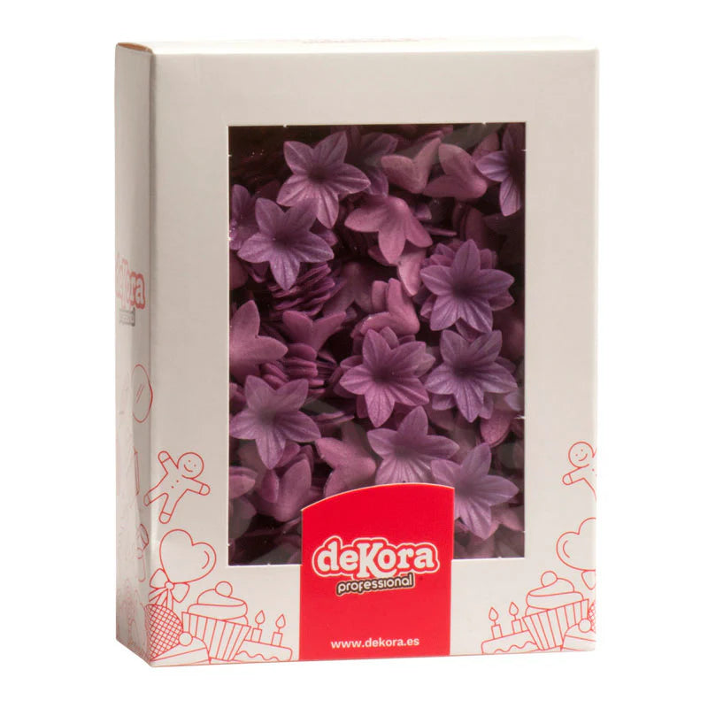 Fiore lilla cialda viola 400pz| DEKORA Dekora