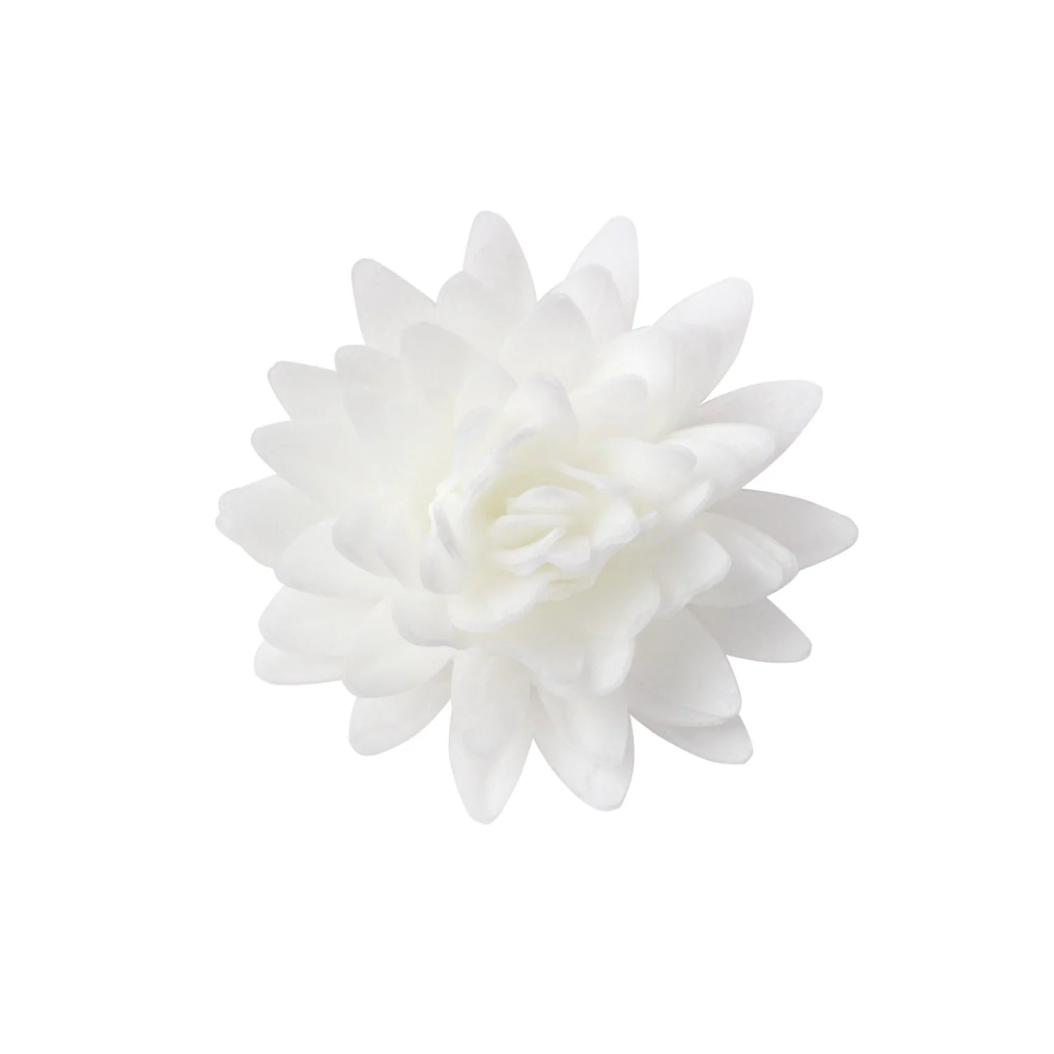 Fiore decorativo di cialda bianco 18pz| DEKORA Dekora