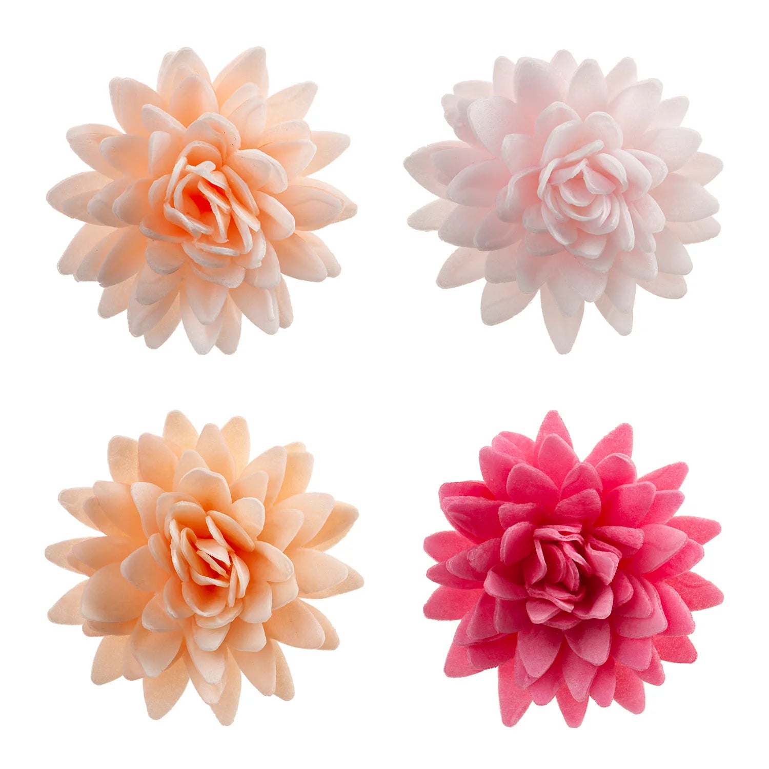 Fiori decorativi di cialda assortiti 18pz | DEKORA Dekora