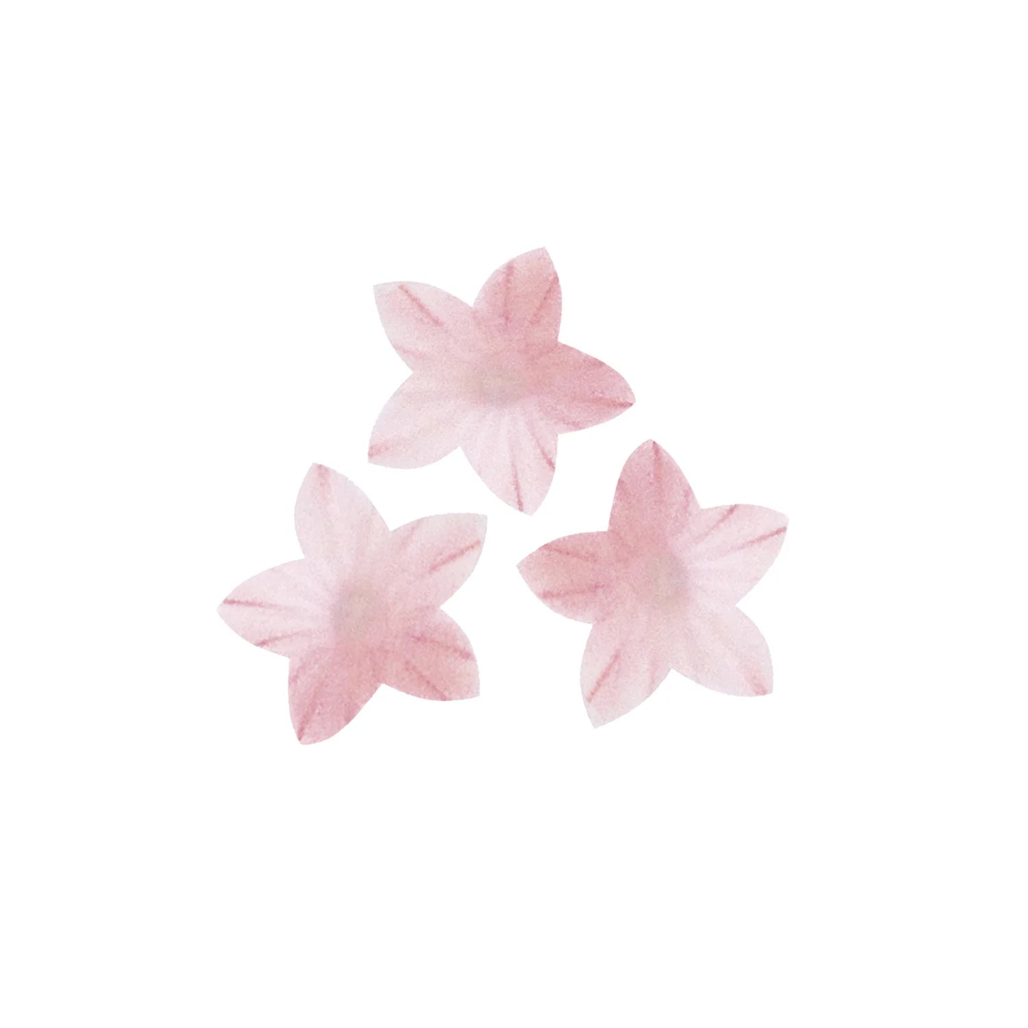 Fiori mini fiori di cialda rosa d.2cm 1x400pz Dekora