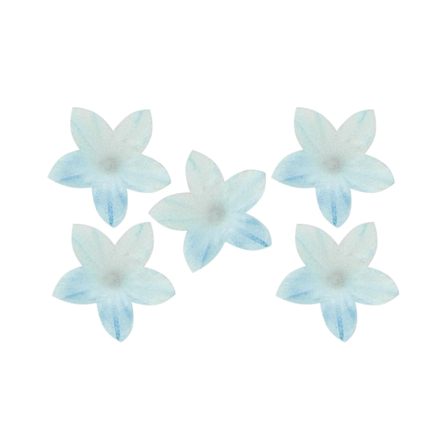 Fiore mini decorativo di cialda blu 400pz| DEKORA Dekora