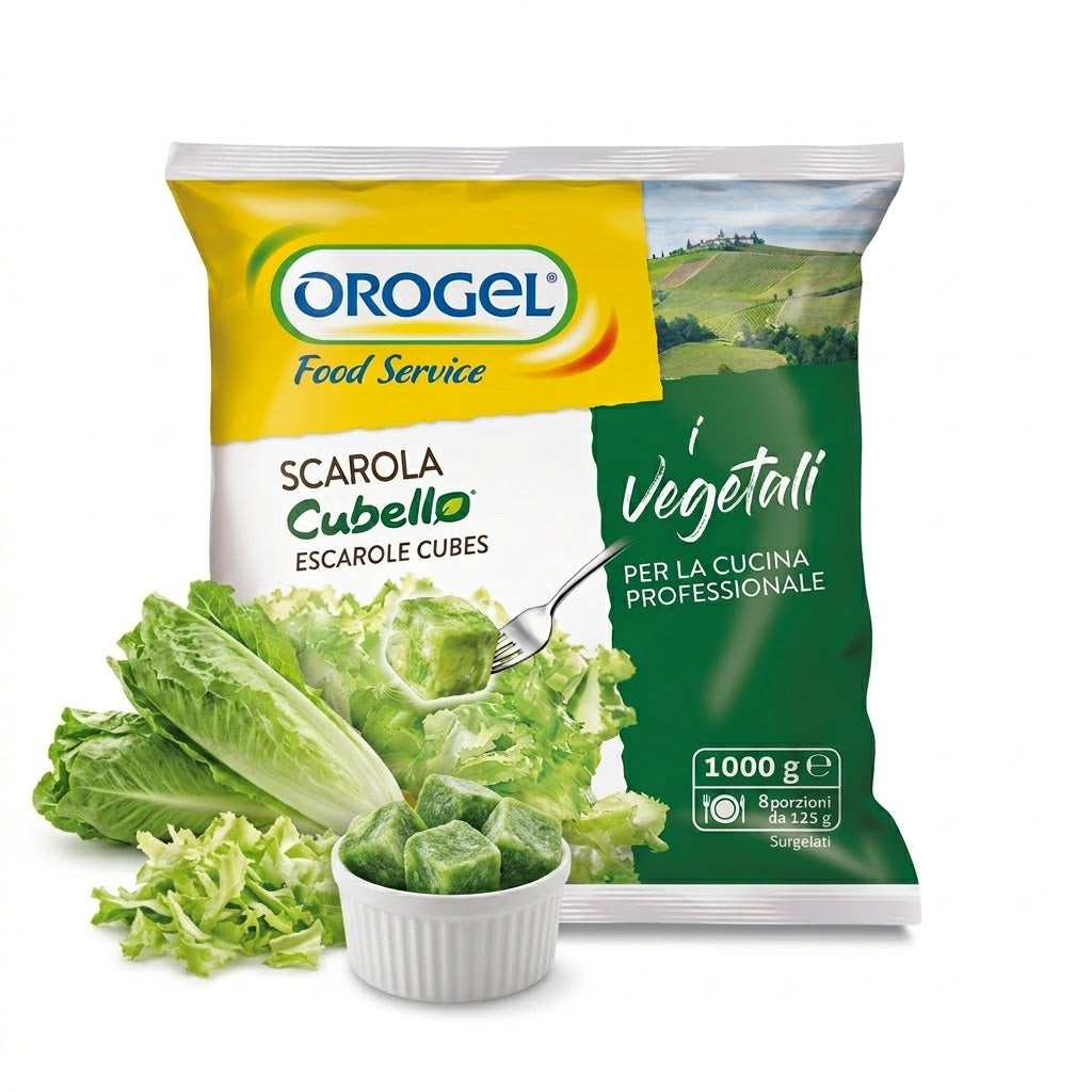 Scarola cubetti 1kg | OROGEL Orogel