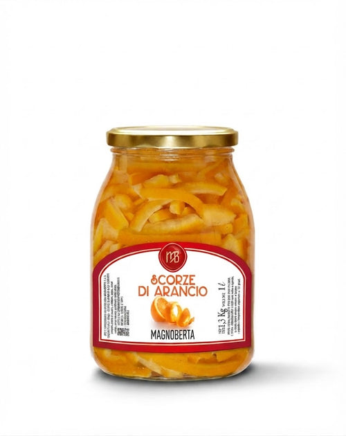 Arancio scorze/filetti al naturale 1,3kg| MAGNOBERTA Magnoberta