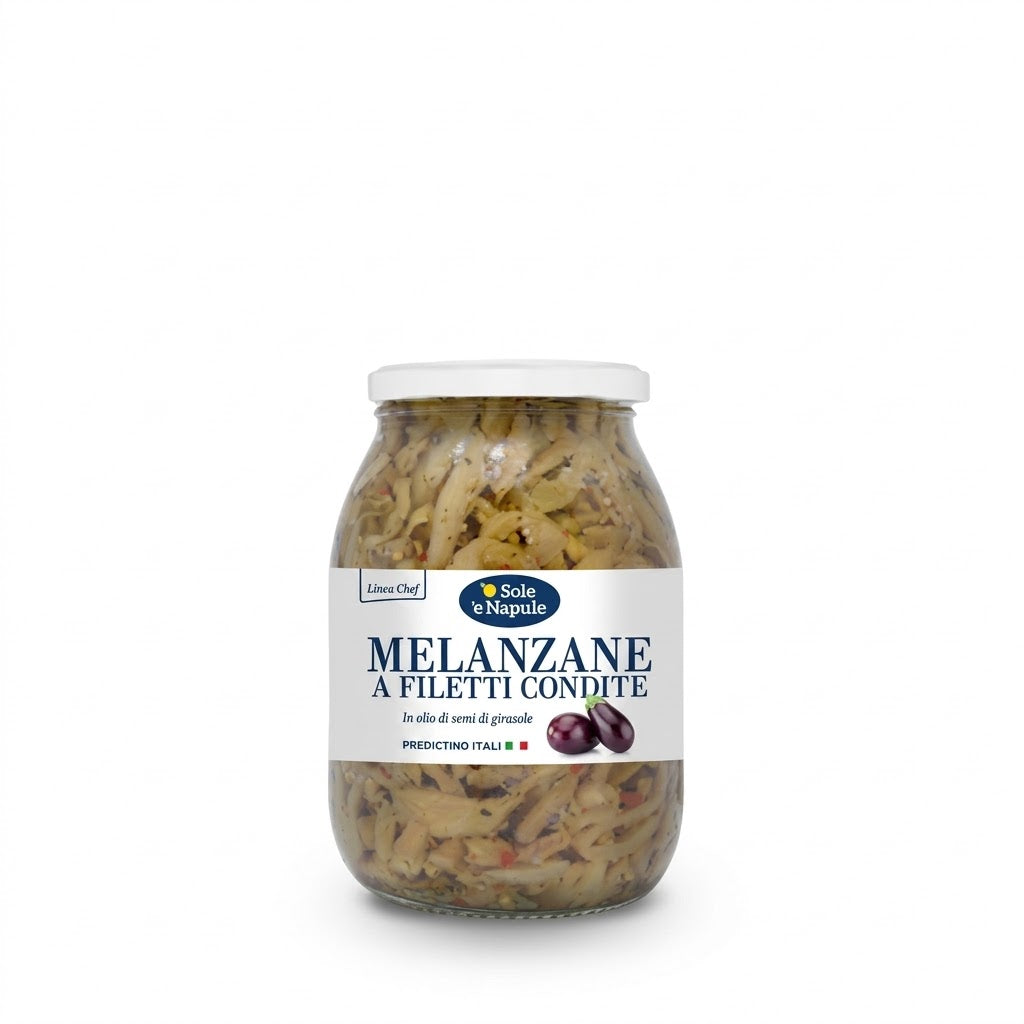 Melanzane a filetti condite 2.9Kg | 'O SOLE 'E NAPULE 'O Sole 'e Napule