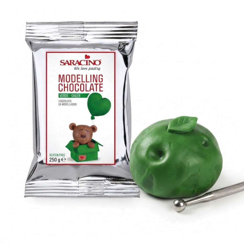 Modelling Chocolate verde 250gr| SARACINO SARACINO