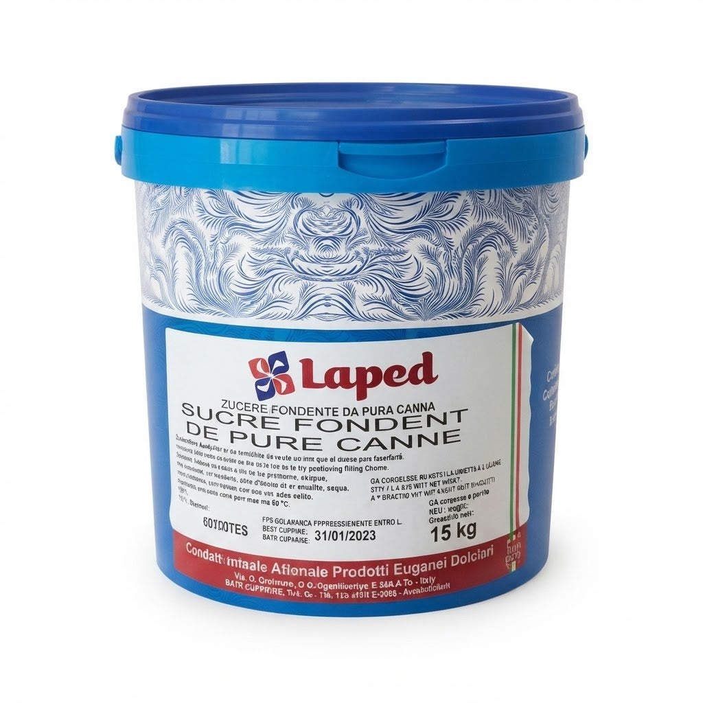Zucchero fondente canna 15kg | LAPED Laped