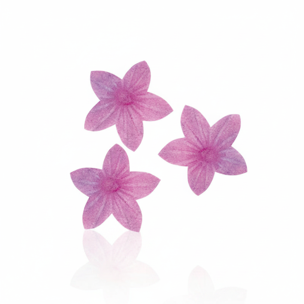 Fiore lillà decorativo in cialda viola 400pz| DEKORA Dekora