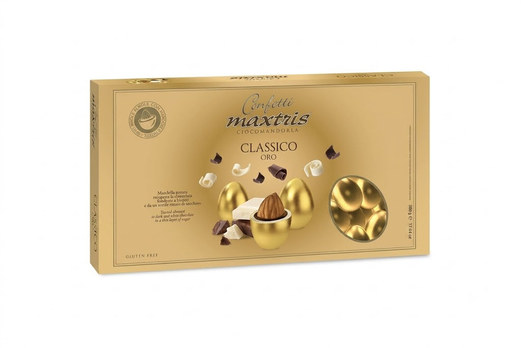 Confetti Oro e Argento vari Gusti 500gr | MAXTRIS Maxtris