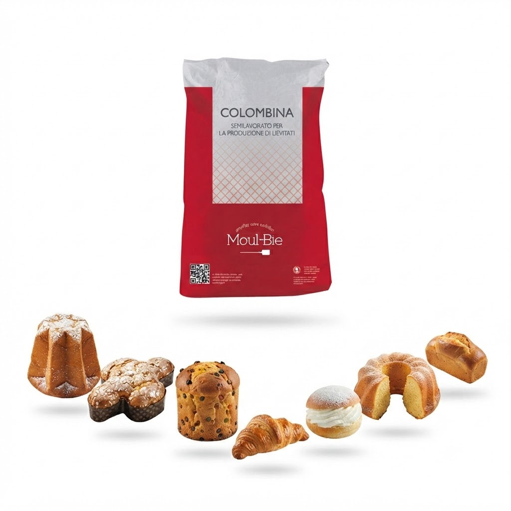 Colombina Semilavorato per lievitati 25 Kg| MOUL-BIE Moul-bie
