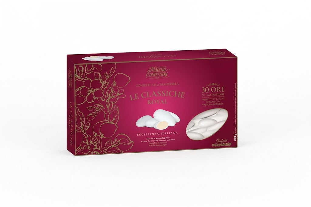 Confetti Bianchi Mandorla 1Kg| MAXTRIS Maxtris