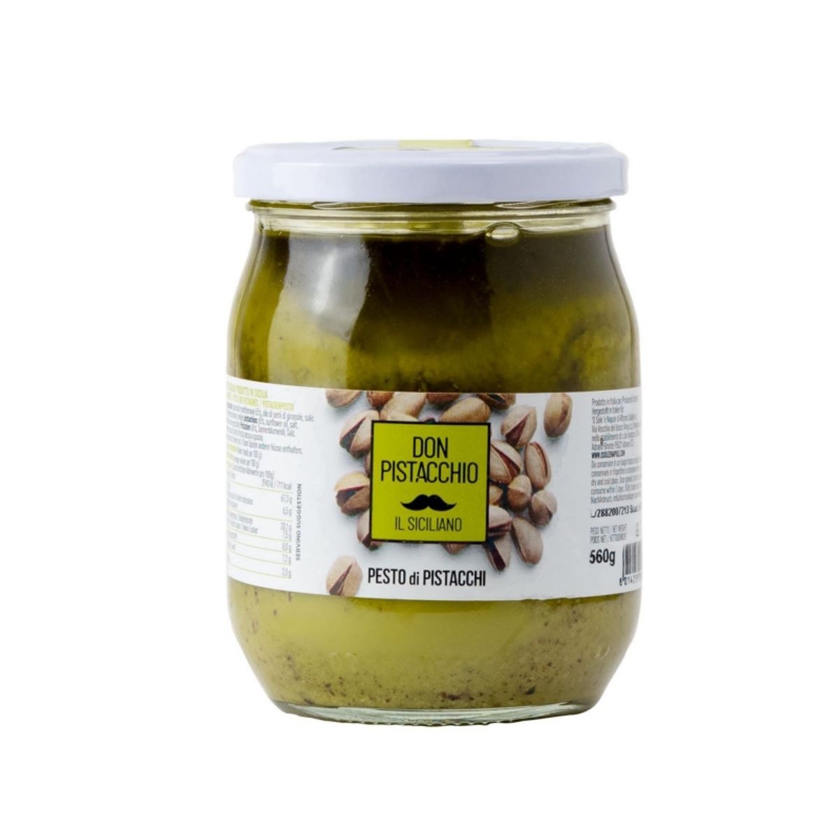 Pesto di pistacchio 560gr| 'O SOLE 'E NAPULE 'O Sole 'e Napule