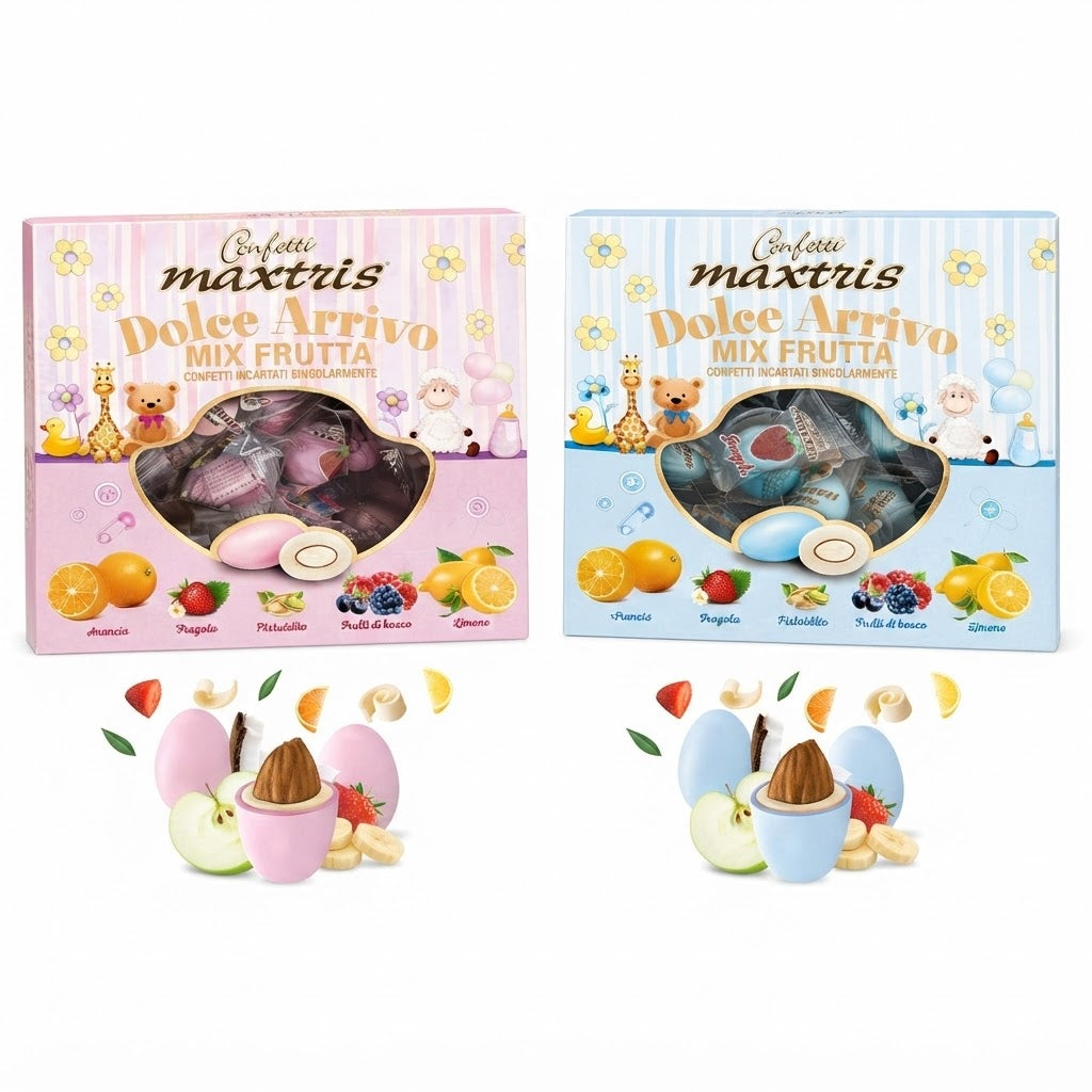 Confetti Dolce arrivo Mix frutta 500gr| MAXTRIS Maxtris