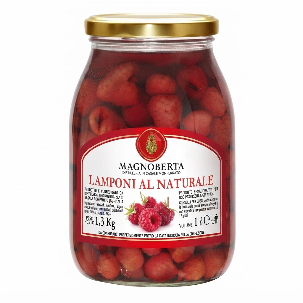 Lamponi al naturale 1.3 Kg| MAGNOBERTA Magnoberta