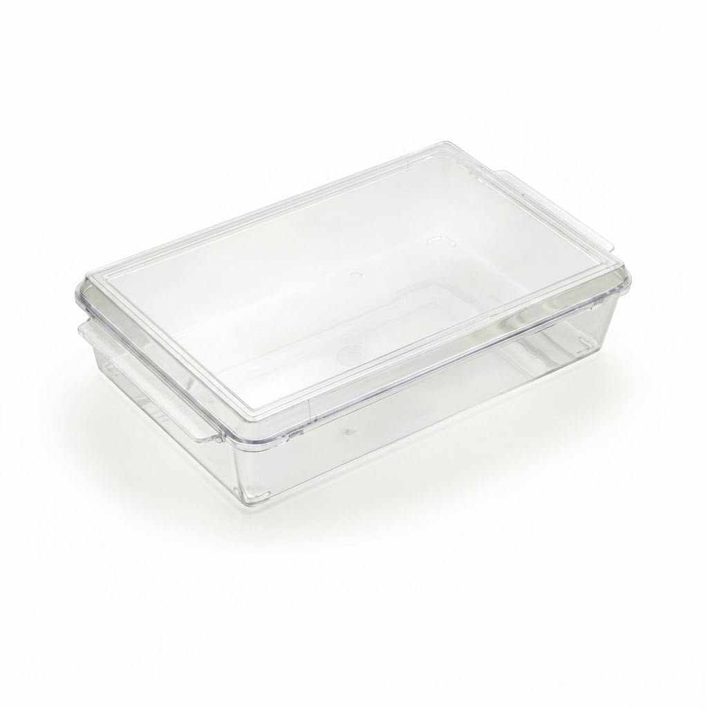 Contenitore rettangolare per Tiramisù cristal c/c 50pz | ALCAS Alcas
