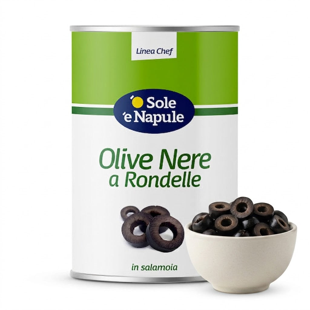 Olive nere a rondinelle 4.1Kg| 'O SOLE 'E NAPULE 'O Sole 'e Napule