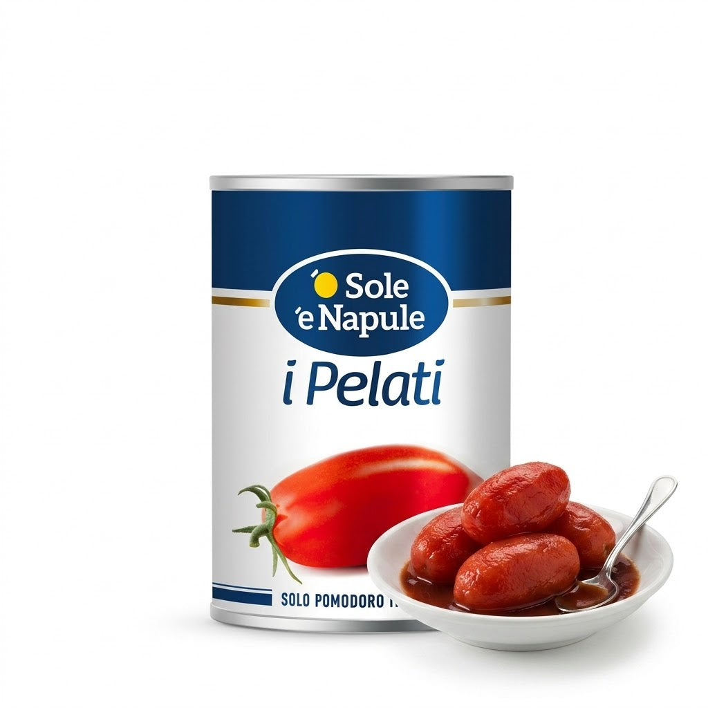 Pomodori Pelati 400gr 12 pz | 'O SOLE 'E NAPULE 'O Sole 'e Napule