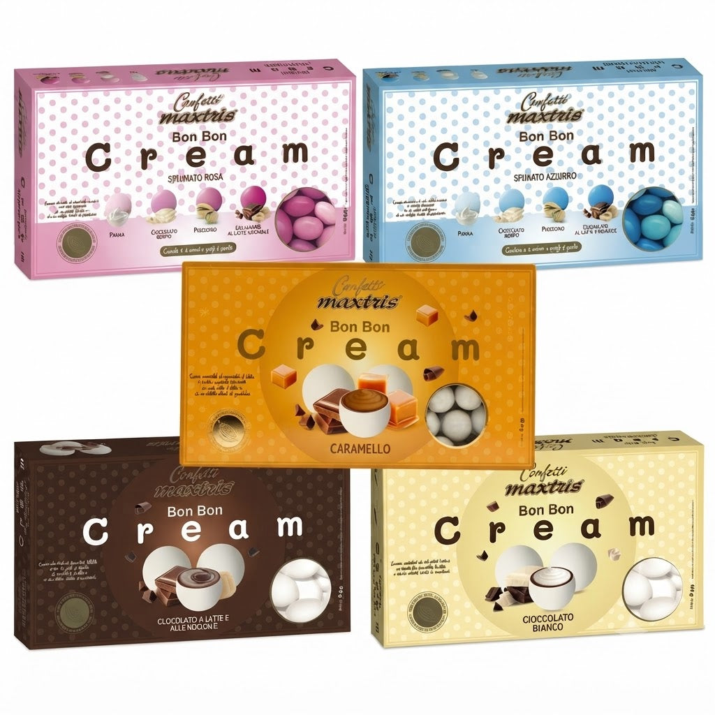 Confetti Bon Bon Cream sfumati 900 gr| MAXTRIS Maxtris