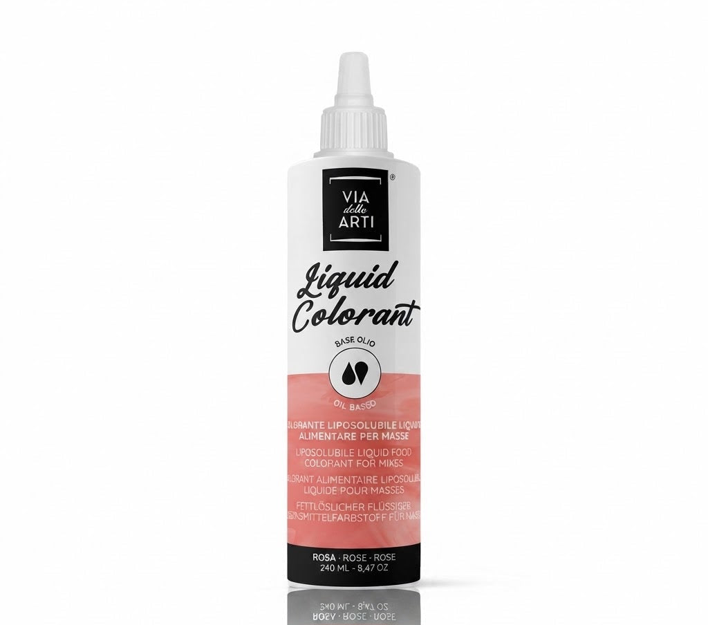 Colorante Alimentare Liquido base olio 240gr| VIA DELLE ARTI Via delle Arti