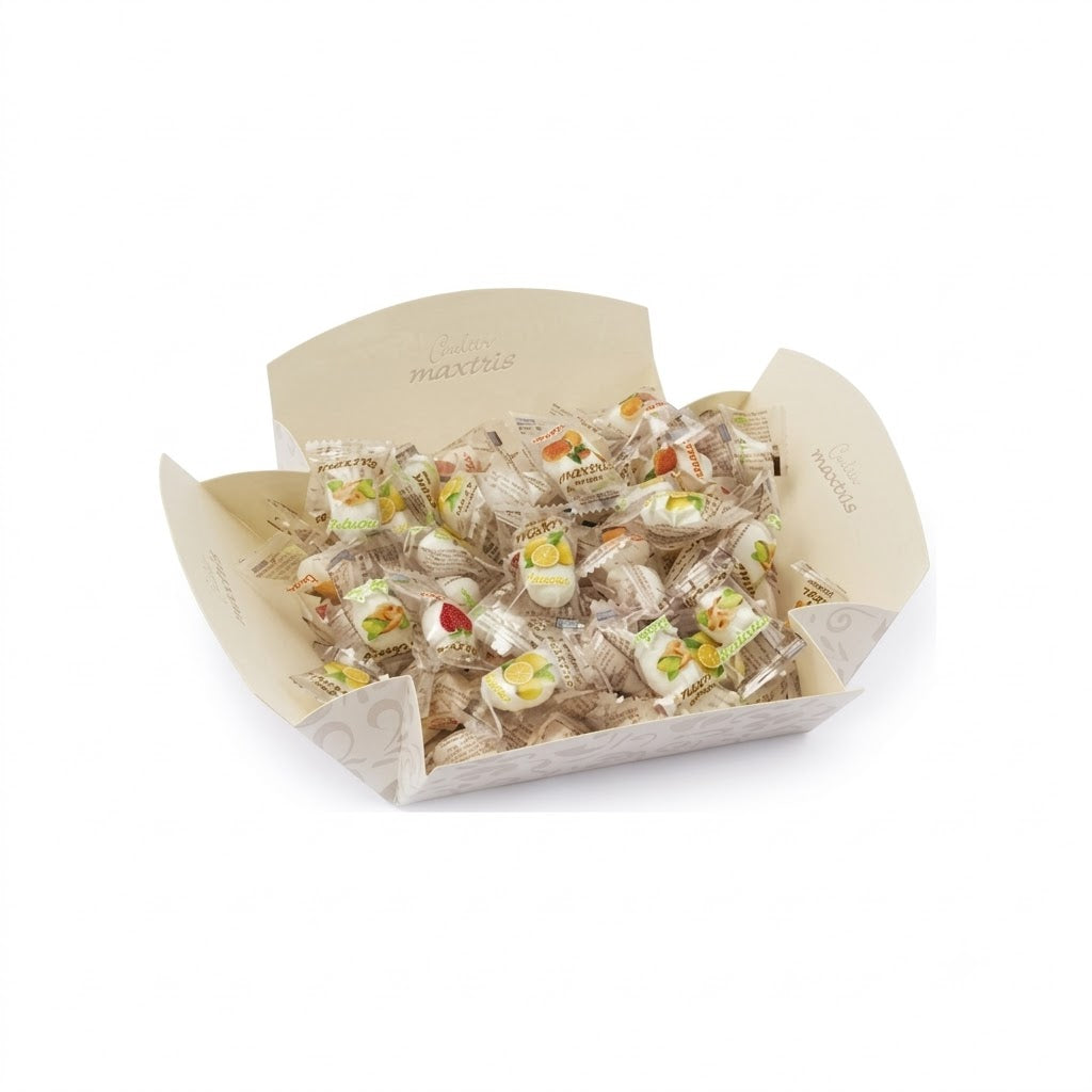 Confetti Dolce Evento CiocoMandorla Bianchi 500gr| MAXTRIS Maxtris