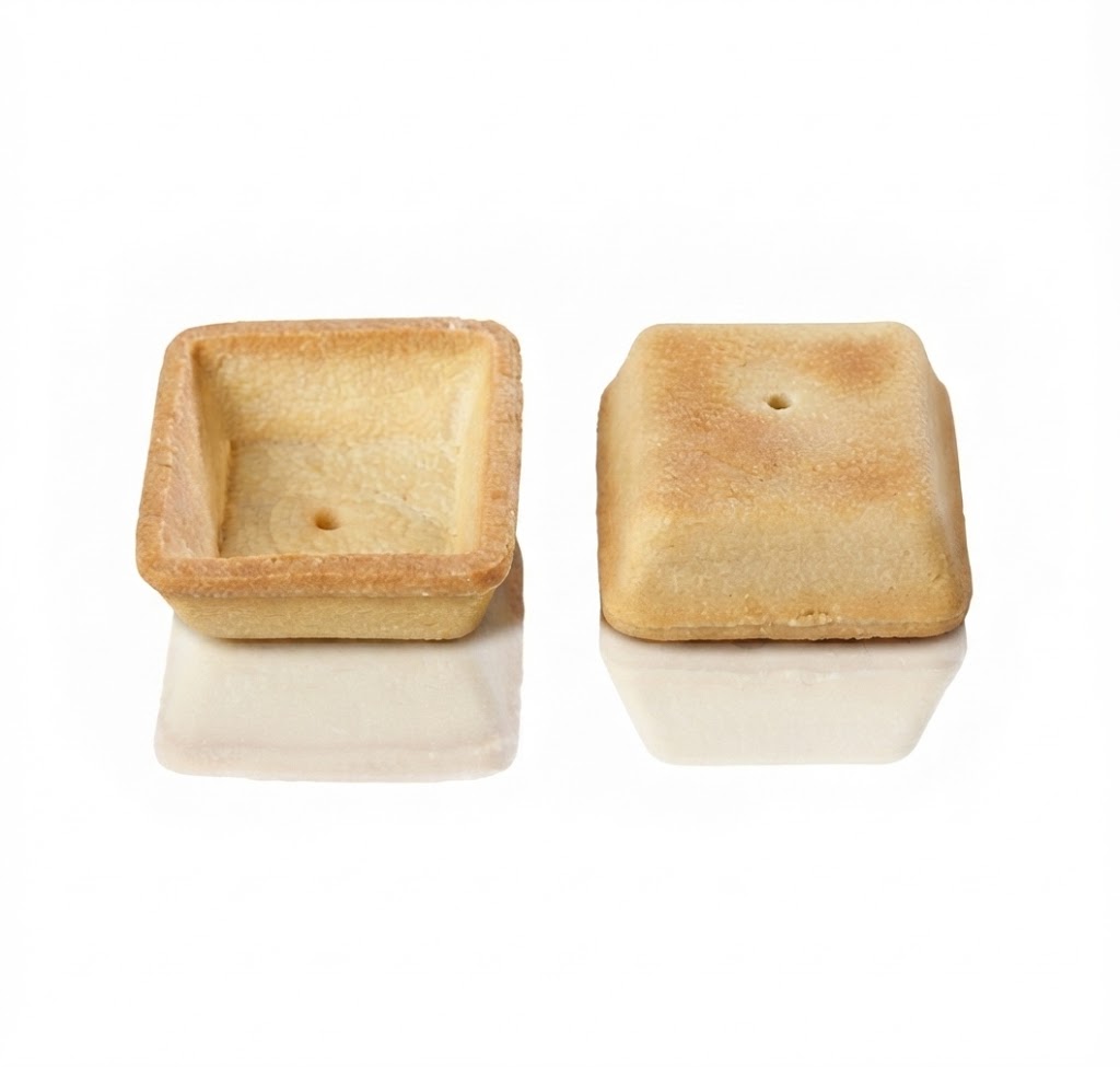 Tartellete mignon quadrate in pasta frolla 250pz | TEDESCO Tedesco