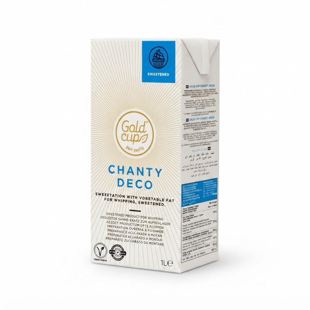 Preparato Idrogenato Gold Cup Chanty deco 1 Lt| VANDEMOORTELE Vandemoortele