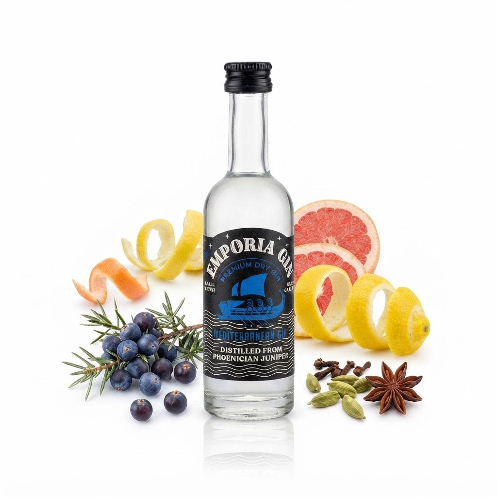 Le mignon Emporia dry Gin 5cl 45%vol. | CAFFO Caffo