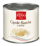 Cipolle bianche affettate nat. 2500gr| DEGA Dega
