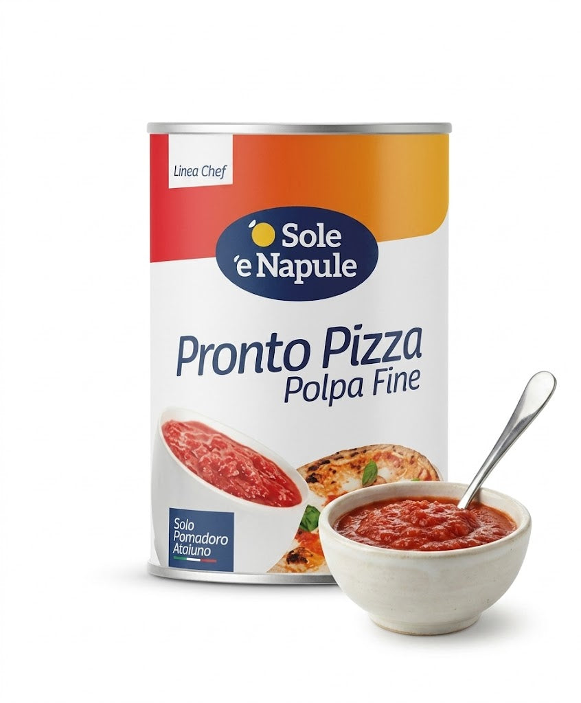 Pomodoro polpa pronto pizza linea chef 4050gr| 'O SOLE 'E NAPULE 'O Sole 'e Napule