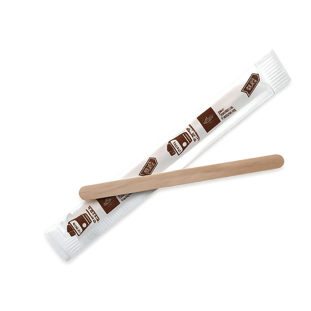 Paletta in legno Coffee Way 8cm 100pz| ALCAS Alcas