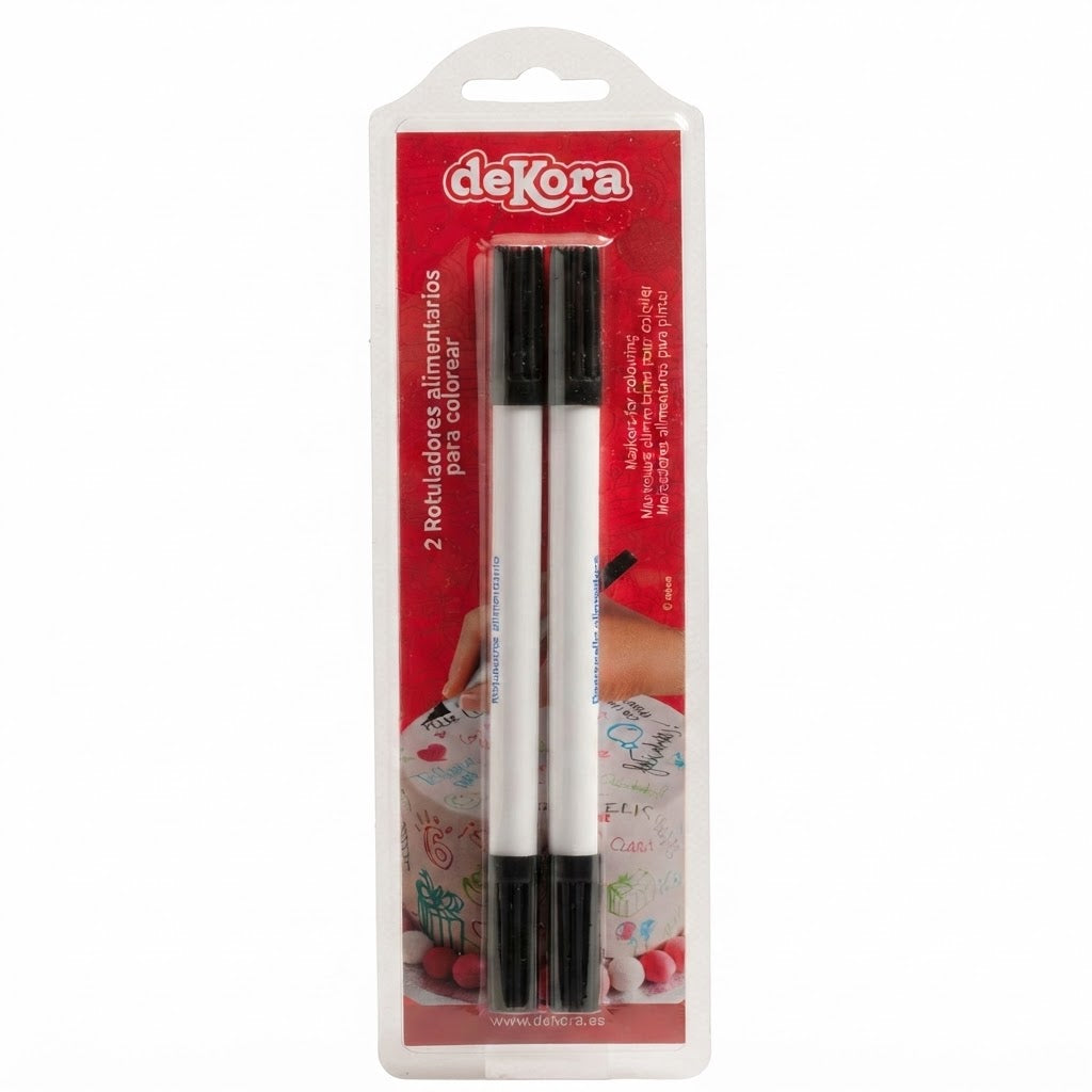 Pennarelli doppia punta 2pzx12conf| DEKORA Dekora