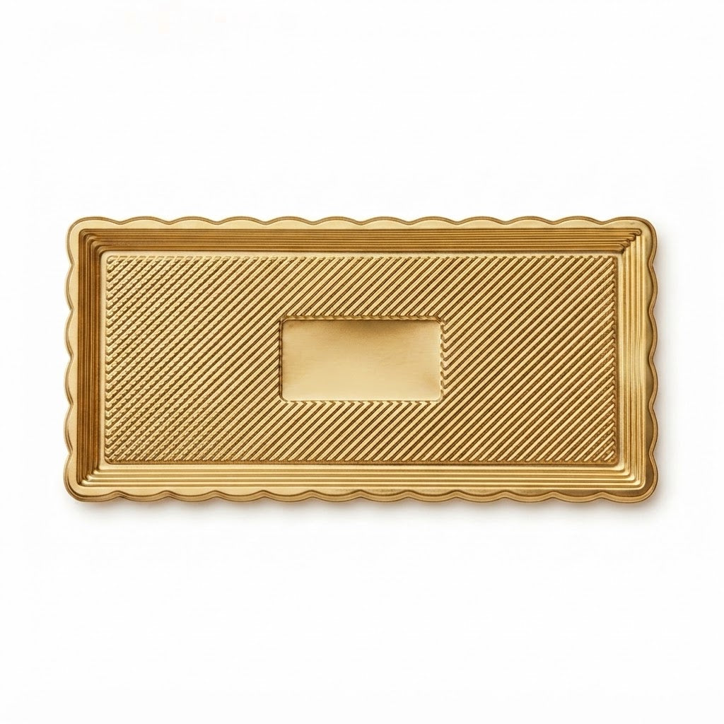 Medoro rettangolare oro 100pz| ALCAS Alcas