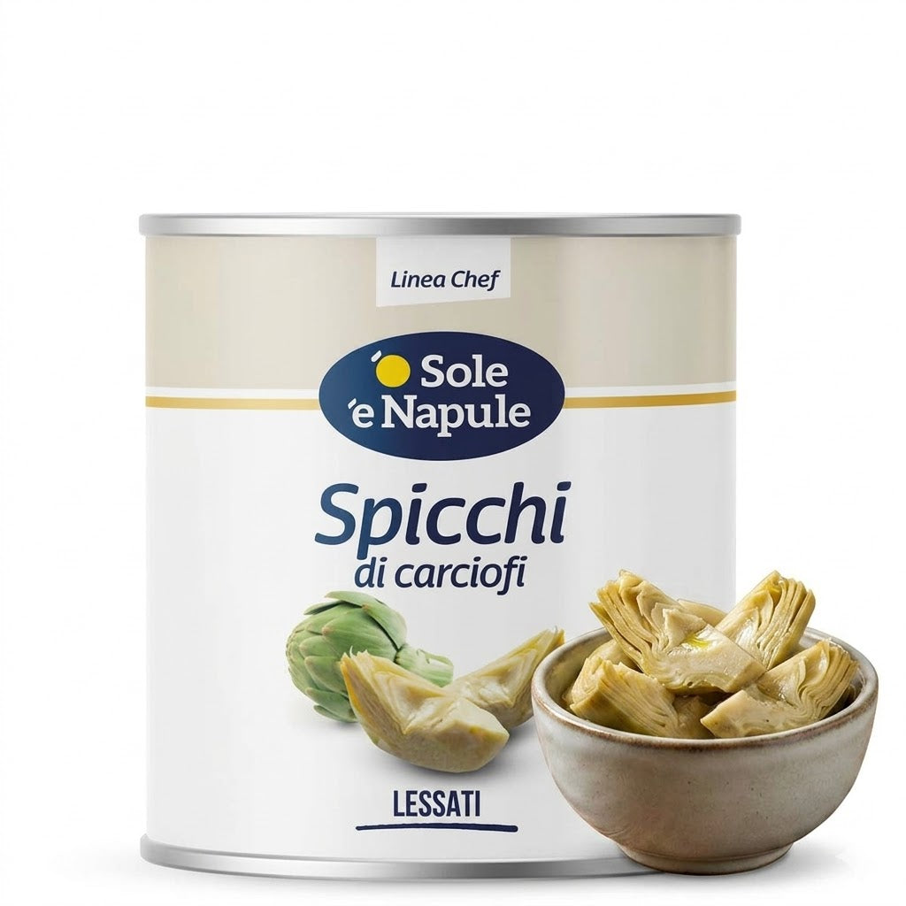 Carciofi a spicchi linea Chef 2.6Kg |'O SOLE 'E NAPULE 'O Sole 'e Napule