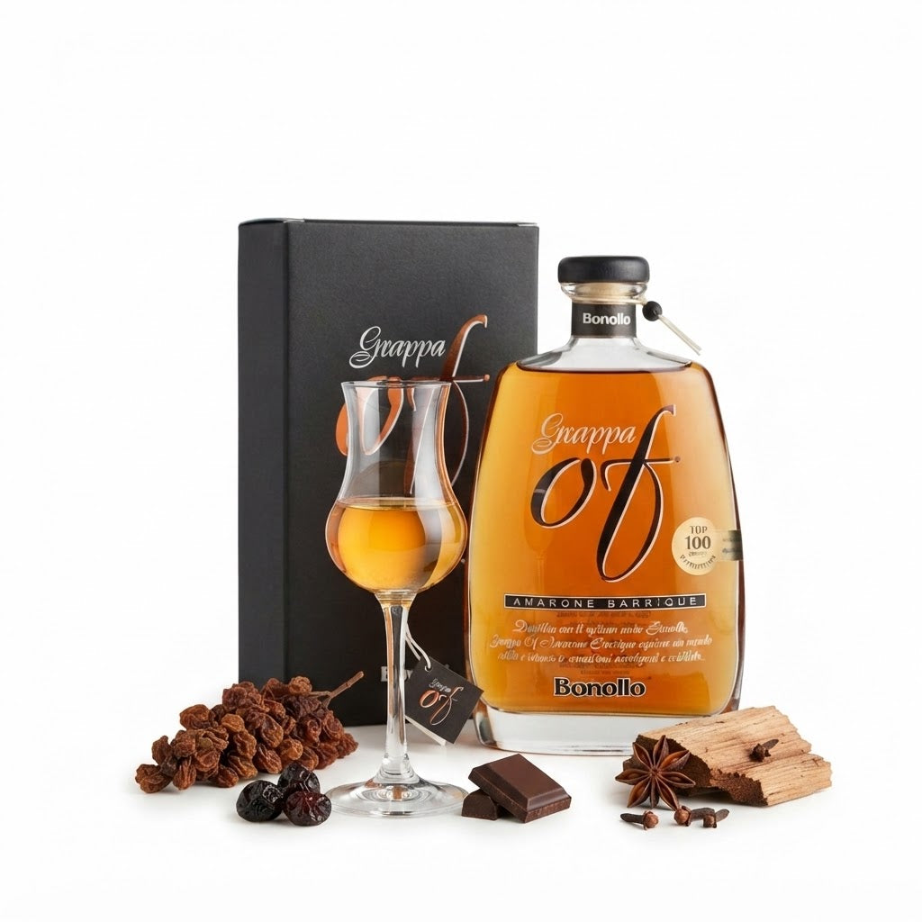 Grappa Of Amarone Barrique 42 % 70cl | BONOLLO Bonollo