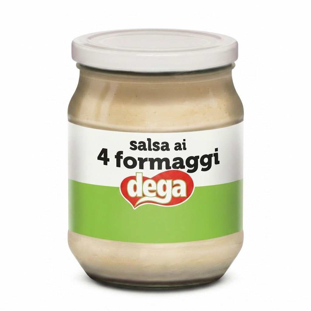 Salsa ai 4 formaggi 540gr|DEGA Dega
