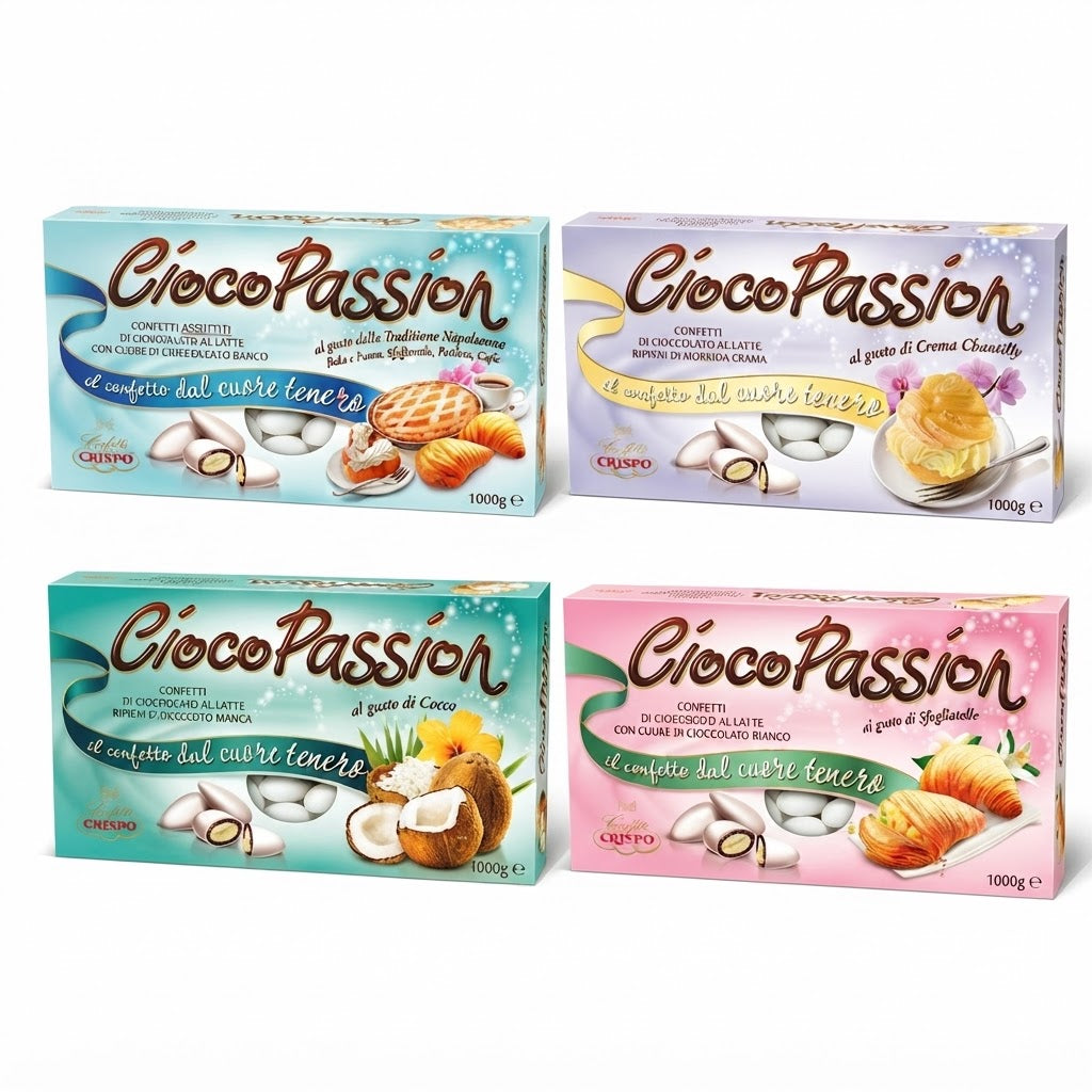 Confetti Cioco Passion Gusti Frutta vari 1Kg| CRISPO CRISPO
