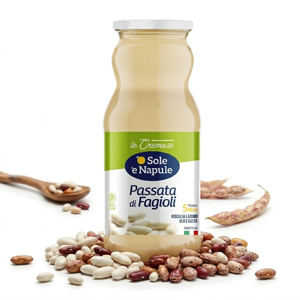 Vellutata di fagioli vetro 350gr| 'O SOLE 'E NAPULE 'O Sole 'e Napule