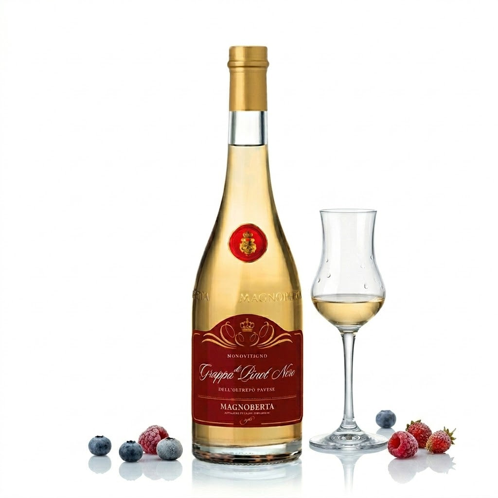 Grappa di Pirot nero barrique 70cl| MAGNOBERTA Magnoberta