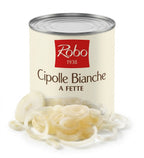 Cipolle bianche affettate nat. 2500gr| DEGA Dega