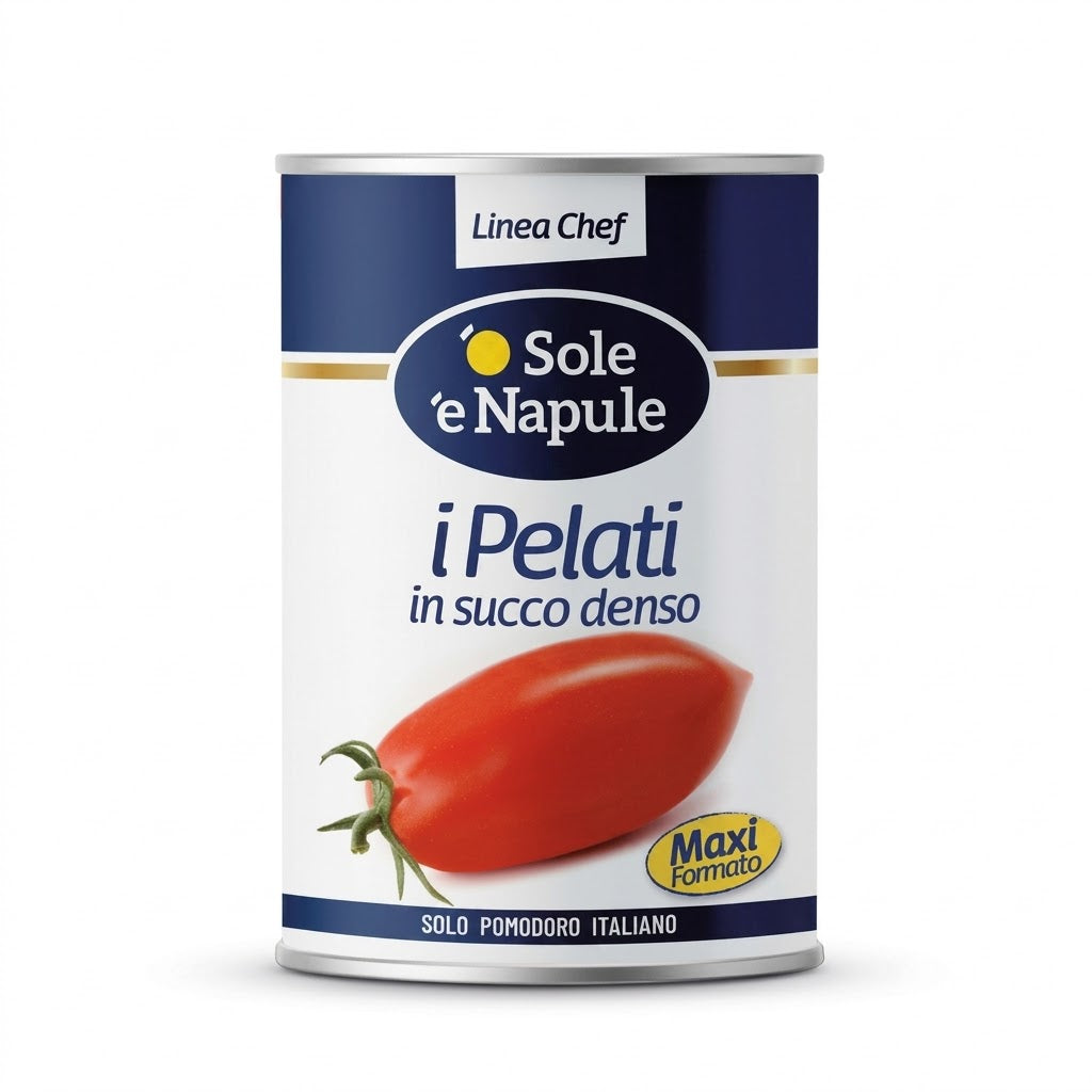 Pomodori pelati salsati extraquality | 'O SOLE 'E NAPULE 'O Sole 'e Napule