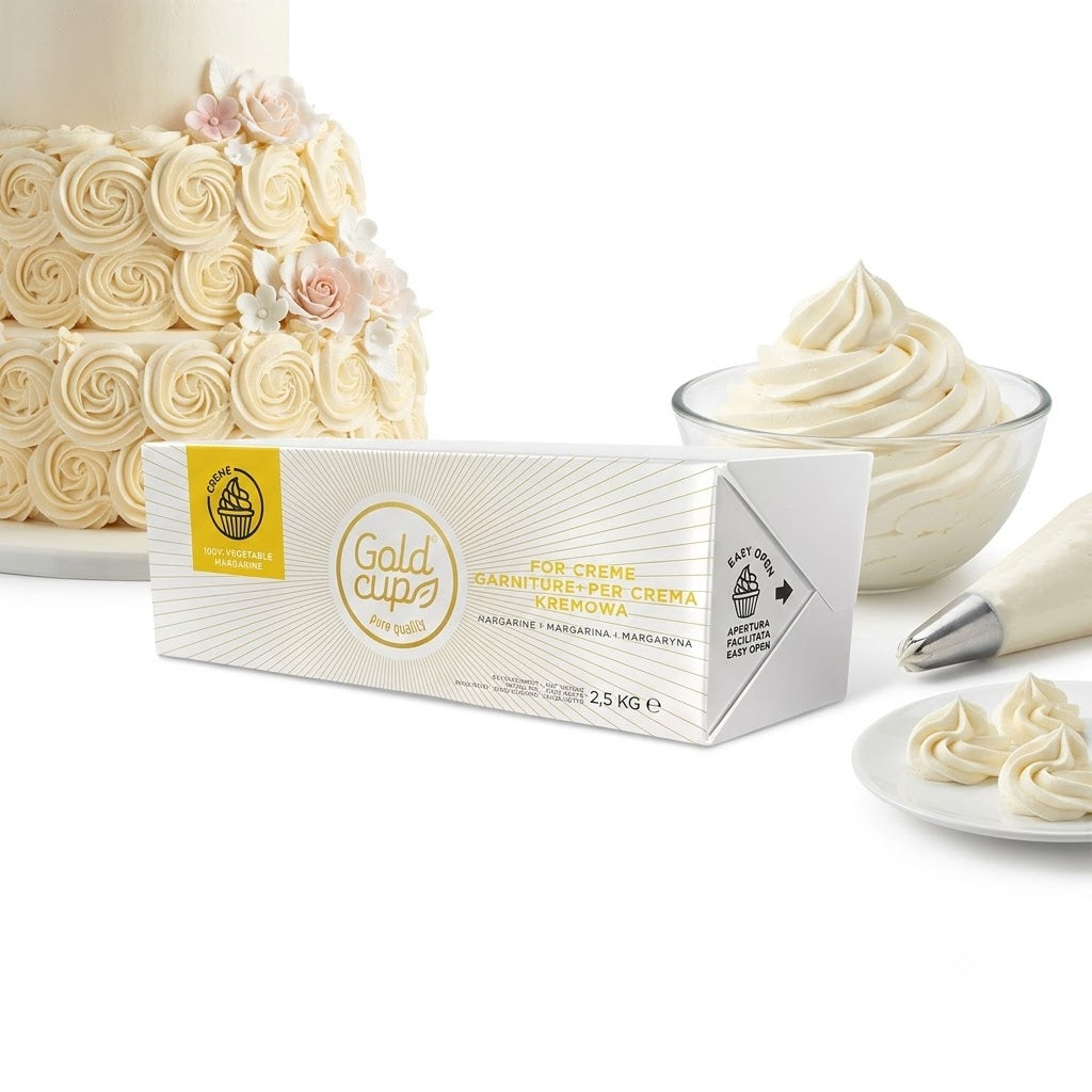 Gold cup crema/ gateaux 2,5 Kg | VANDEMOORTELE Vandemoortele