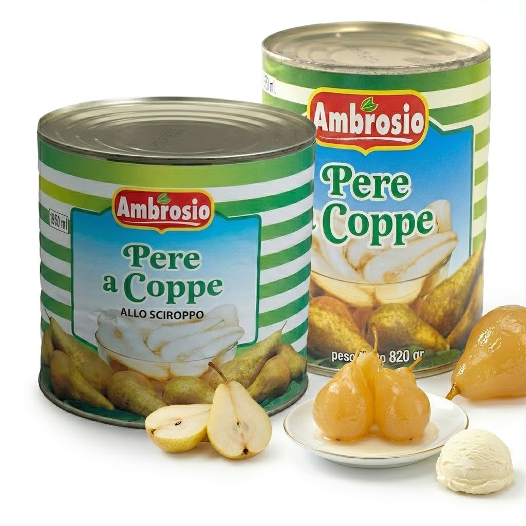 Pere a coppe sciroppate | AMBROSIO Ambrosio